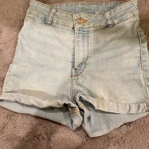 Forever 21 Denim High Waisted Shorts.